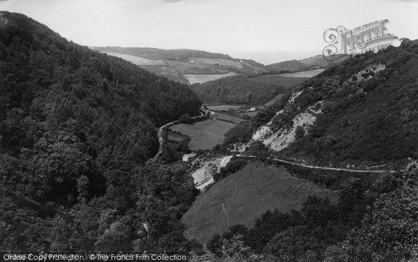 Photo of Sterridge Valley, From South 1911