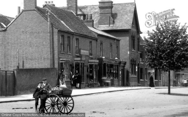 Photo of Stevenage, Boys With A Handcart 1901