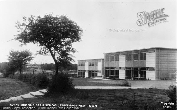 Photo Of Stevenage Broome Barn School C 1960