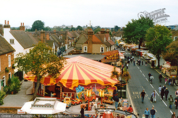 Photo of Stevenage, Fair, The Market Place 2002