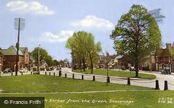 High Street From The Green c.1955, Stevenage