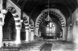 Holy Trinity Church Interior 1899, Stevenage