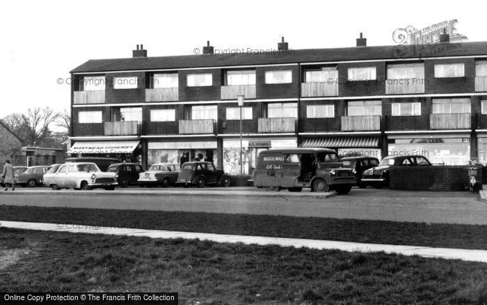 Photo of Stevenage, Marymead Shops c.1960