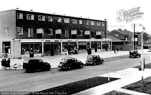 Photo of Stevenage, Rockingham Way c.1955