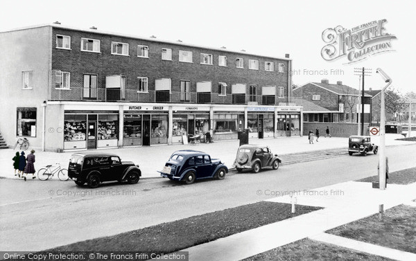 Photo of Stevenage, Rockingham Way c.1955