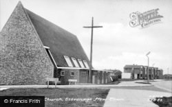 St Andrew's Church c.1955, Stevenage