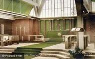 St George's Church Interior c.1960, Stevenage