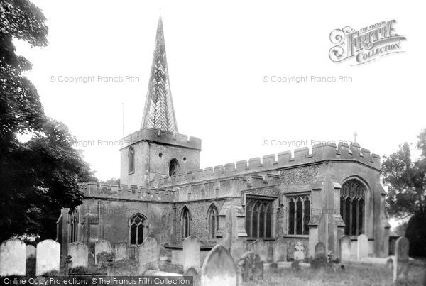 Photo of Stevenage, St Nicholas' Church 1899