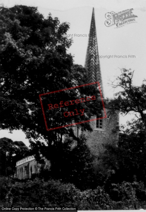 Photo of Stevenage, St Nicholas' Church c.1955