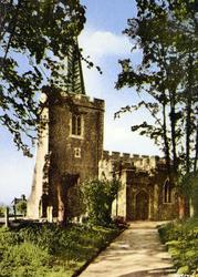 St Nicholas' Church c.1955, Stevenage