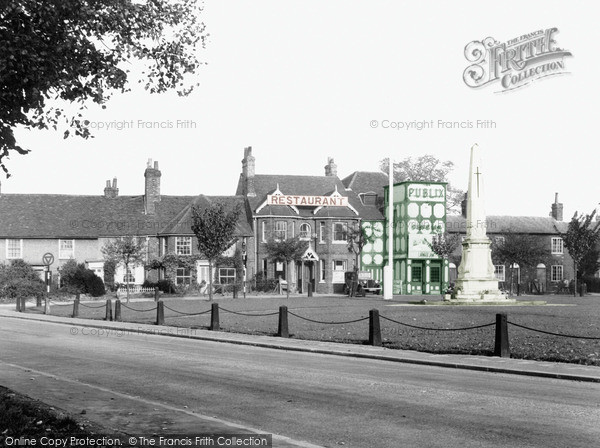 Photo of Stevenage, The Green c.1955