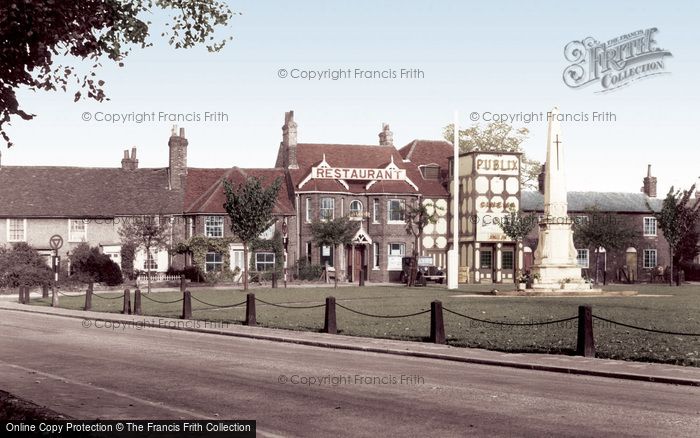 Photo of Stevenage, The Green c.1955