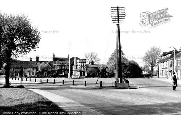 Photo of Stevenage, The Green c.1955