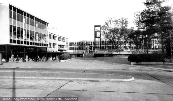 Photo of Stevenage, The Town Square c.1960