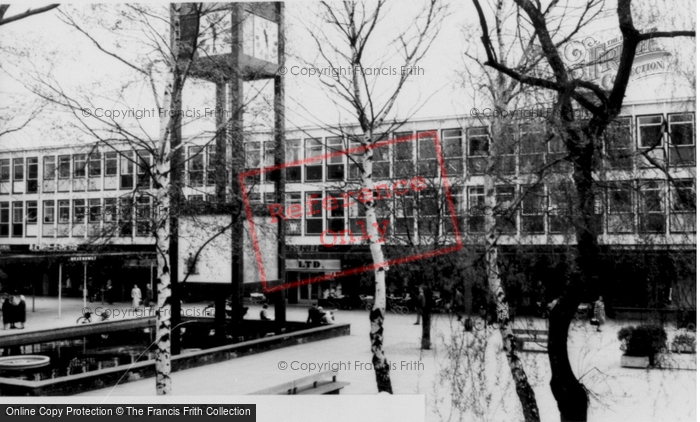 Photo of Stevenage, The Town Square c.1960