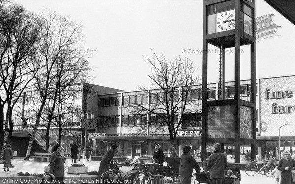 Photo of Stevenage, The Town Square c.1960