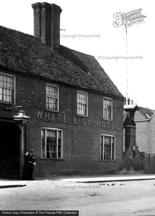 Photo of Stevenage, The White Lion Hotel 1901