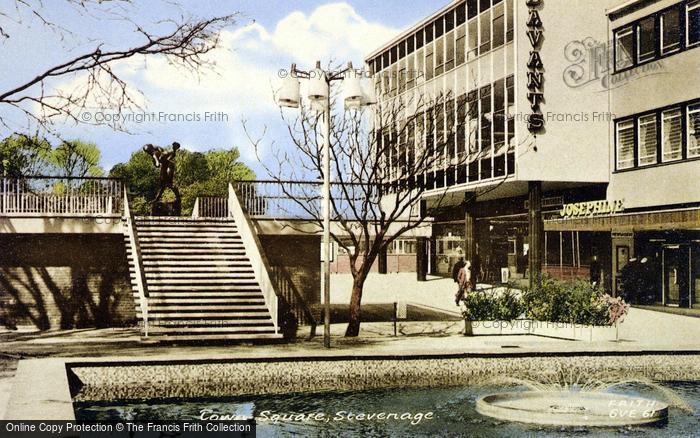 Photo of Stevenage, Town Square c.1960