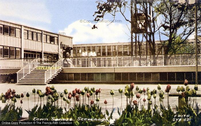 Photo of Stevenage, Town Square c.1960