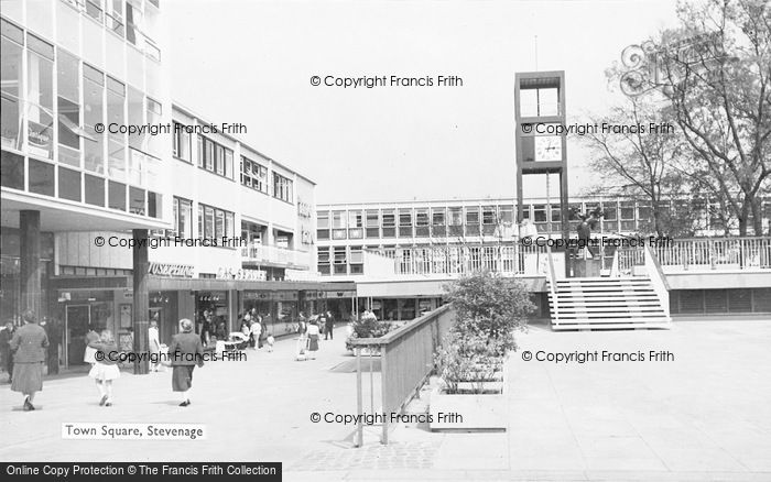 Photo of Stevenage, Town Square c.1960