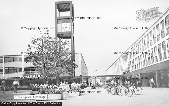 Photo of Stevenage, Town Square c.1960