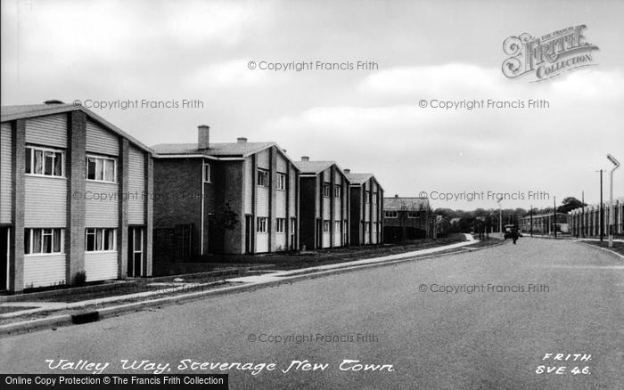 Photo of Stevenage, Valley Way c.1955