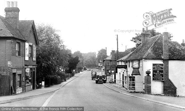 Photo of Steventon, High Street c.1955