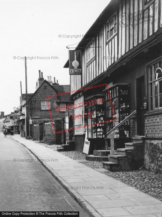 Photo of Steyning, A Chemist c.1950