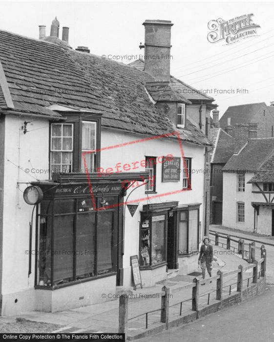 Photo of Steyning, A Corner On Church Street c.1955