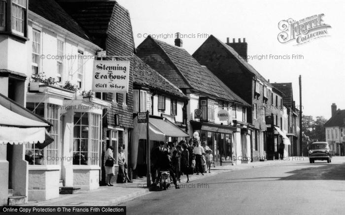 Photo of Steyning, A Queue For The Bus c.1965