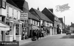 A Queue For The Bus c.1965, Steyning