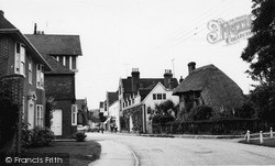 Church Street And Saxon Cottage c.1960, Steyning