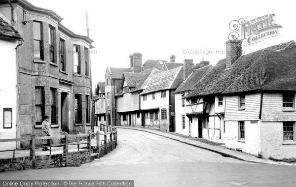 Photo of Steyning, Church Street c.1955