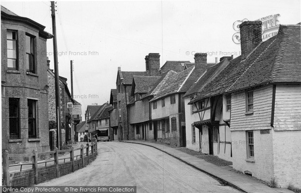 Photo of Steyning, Church Street c.1955