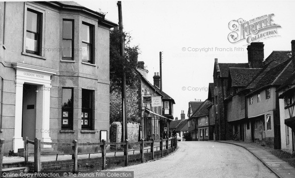 Photo of Steyning, Church Street c.1960