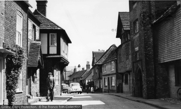 Photo of Steyning, Church Street c.1960