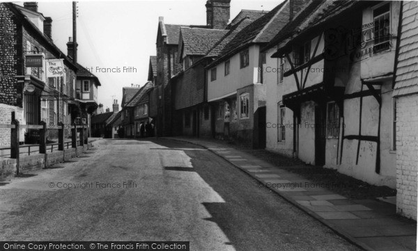 Photo of Steyning, Church Street c.1965