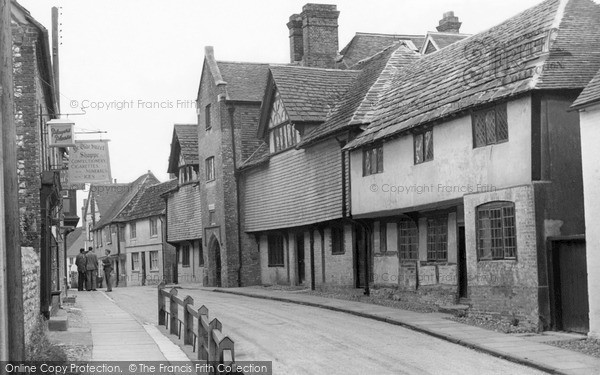 Photo of Steyning, Church Street, The Grammar School c.1950
