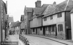 Church Street, The Grammar School c.1950, Steyning