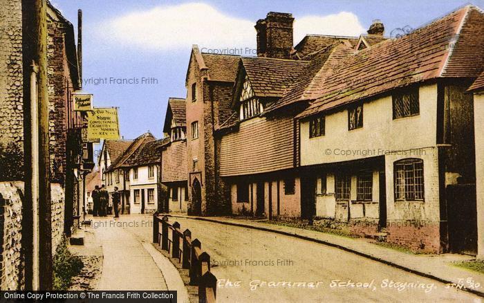 Photo of Steyning, Church Street, The Grammar School c.1950