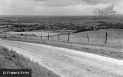 General View From The Downs c.1955, Steyning