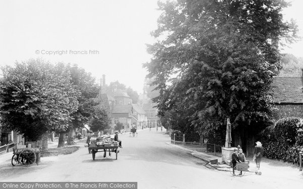 Photo of Steyning, High Street 1914