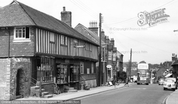 Photo of Steyning, High Street c.1960