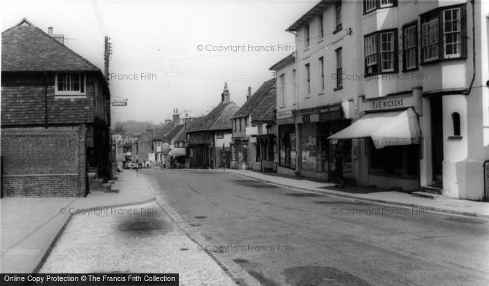 Photo of Steyning, High Street c.1965