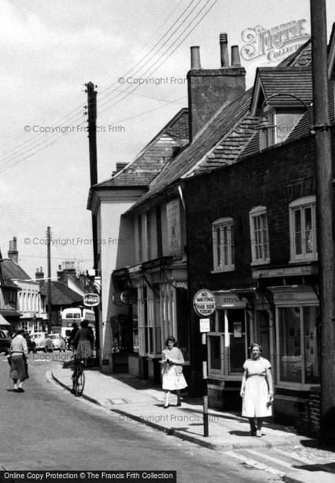 Photo of Steyning, Ladies In The High Street c.1960