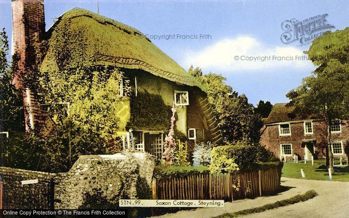 Photo of Steyning, Saxon Cottage c.1965