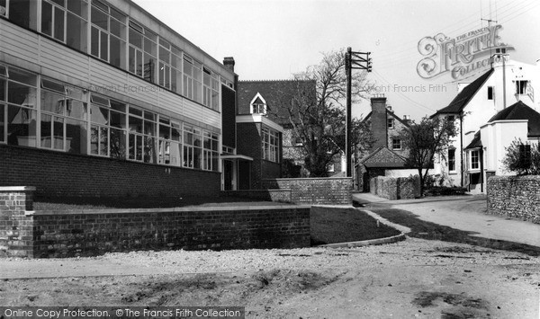 Photo of Steyning, School Lane c.1965