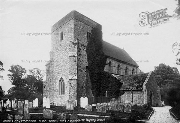 Photo of Steyning, St Andrew's Church 1889