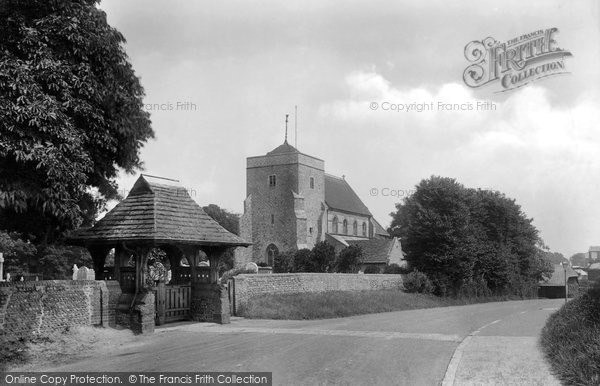 Photo of Steyning, St Andrew's Church 1914