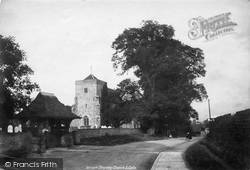 St Andrew's Church And Gate 1889, Steyning